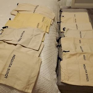 Louis Vuitton dust bags